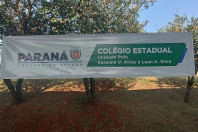 Alunos mortos em Cambé são homenageados com nome de escola estadual em Ibiporã