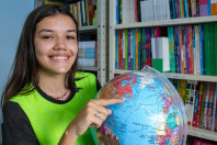 Da Ilha das Peças para o Canadá: aluna paranaense quer mudar de vida com o Ganhando o Mundo