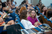 Audiência interage