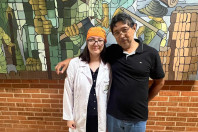 Amanda sempre soube que queria cursar medicina e contou desde cedo com o apoio da família