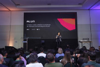 Evento de abertura do HackTech Paraná em Foz do Iguaçu (PR), na tarde desta terça-feira (23) no Rafain Palace Hotel & Convention