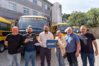 Governo entrega novos ônibus a colégios agrícolas para atividades práticas dos alunos