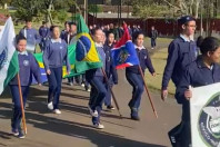 Colégios estaduais promovem atividades pedagógicas em homenagem à Semana da Pátria 