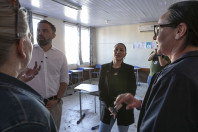Com chegada de mais presos e empresa de construção, Estado avança nas obras nos colégios em Rio Bonito do Iguaçu