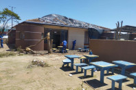 Paraná pessoas privadas de liberdade para reconstruir escolas e Apae de Rio Bonito do Iguaçu