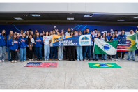 Ganhando o Mundo Agrícola envia mais 46 estudantes para os Estados Unidos
