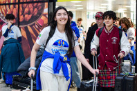 Ganhando o Mundo: reencontros marcam retorno de estudantes do Reino Unido