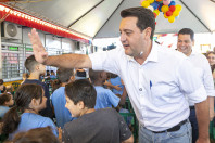 Com aporte de R$ 10 milhões do Estado, escola de Cascavel é inaugurada após reconstrução