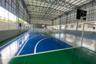 Colégio de Santo Antônio da Platina ganha nova quadra esportiva coberta