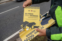 Educação promove ação de sensibilização sobre o Maio Amarelo