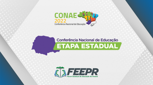 A CONAE é promovida pelo Fórum Nacional de Educação, que em 2022 terá como tema “Inclusão, equidade e qualidade: Compromisso com o futuro da educação brasileira”. 