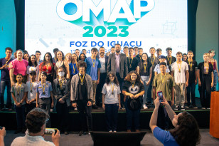 Além das medalhas, os vencedores foram contemplados com um curso de imersão em Matemática, que acontece até o dia 14 de setembro (quinta-feira), também em Foz do Iguaçu