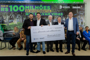 Detran-PR destina R$ 103,8 milhões para fortalecer ações de segurança no trânsito no Paraná