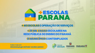 Expansão da educação: Mais Escolas Paraná avança com participação da comunidade