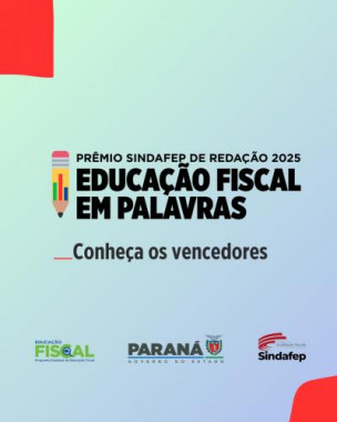Prêmio Sindafep de Redação 2025 mobiliza mais de 13 mil estudantes em todo o Paraná