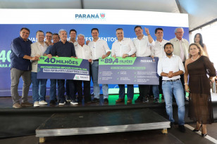 Governador anuncia R$ 90 milhões para escola e obras de infraestrutura em Umuarama