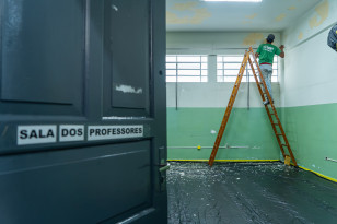 Governo do Paraná intensifica obras durante as férias para modernizar escolas estaduais