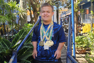 Ouro nos Jogos Paradesportivos, aluno da rede estadual se destaca no parabadminton