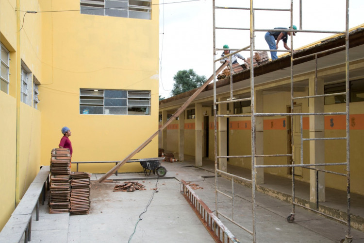 Sistema permite acompanhar cronograma de obras nas escolas