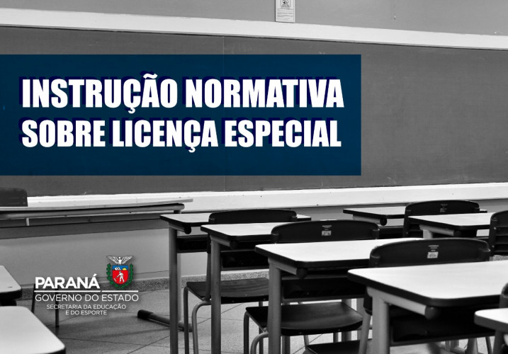 Instrução Licença Especial