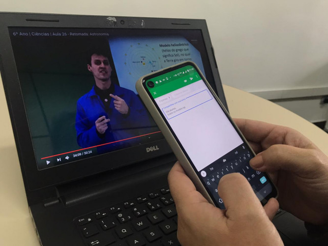 Para validar a presença, o professor deve postar e interagir com seus alunos no Classroom