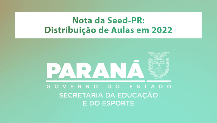 distribuição de aulas