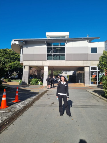 Alunos do projeto Ganhando o Mundo na Nova Zelândia