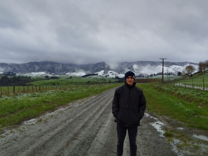 Alunos do projeto Ganhando o Mundo na Nova Zelândia
