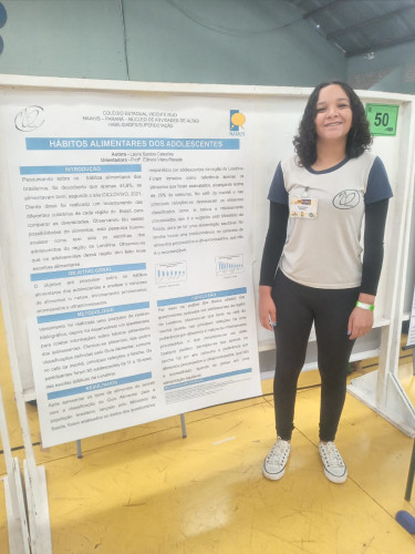 Alunos com altas habilidade em Feira Científica do Núcleo de Atividades de Altas Habilidade