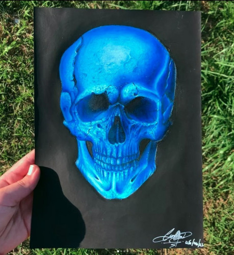 Aluna da rede estadual vai expor desenhos em Paris