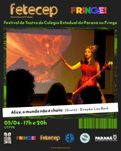 Espetáculos do CEP no Festival de Curitiba