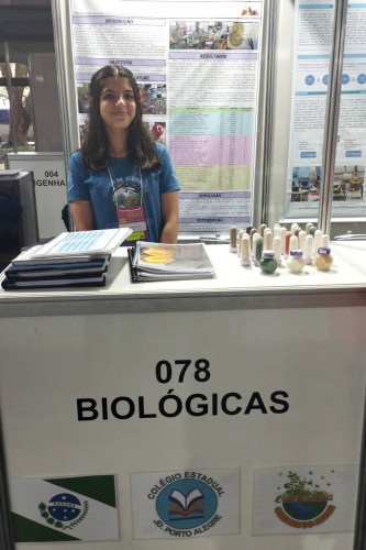 Alunos finalistas da Febrace