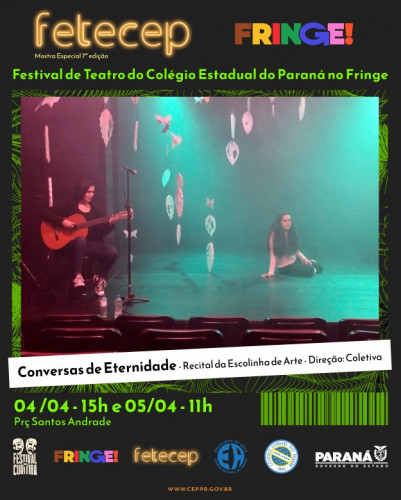 Espetáculos do CEP no Festival de Curitiba