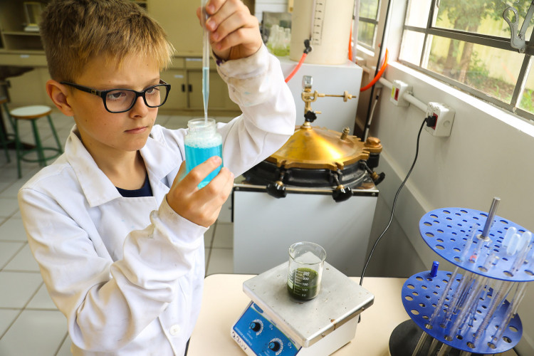 Clube de Ciências de colégio estadual em Toledo transforma alunos em jovens pesquisadores.