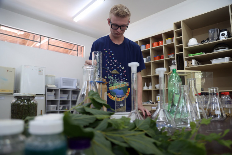 Clube de Ciências de colégio estadual em Toledo transforma alunos em jovens pesquisadores.