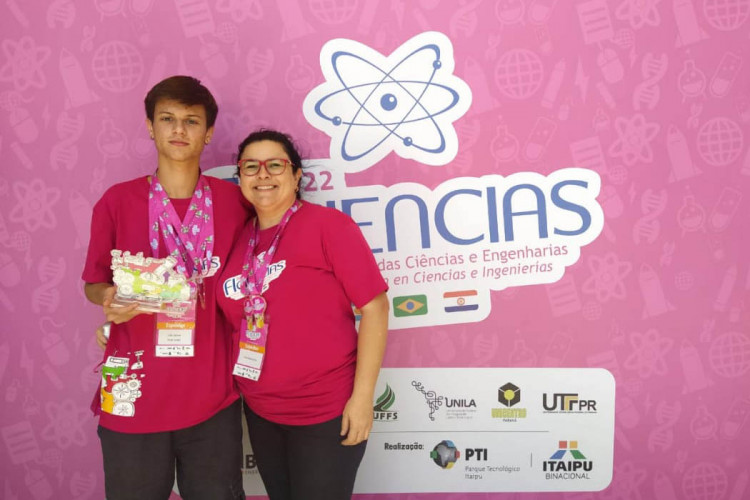 Alunos finalista da Febrace