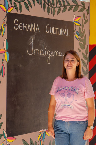 Com novas disciplinas do ensino médio, estudantes indígenas desenvolvem sua cultura em sala de aula.