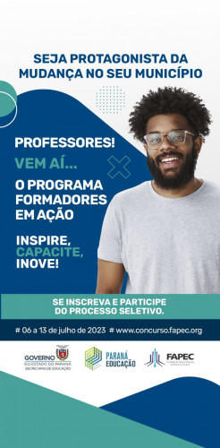Selecionados receberão bolsas no valor de R$ 1.400,00 mensais