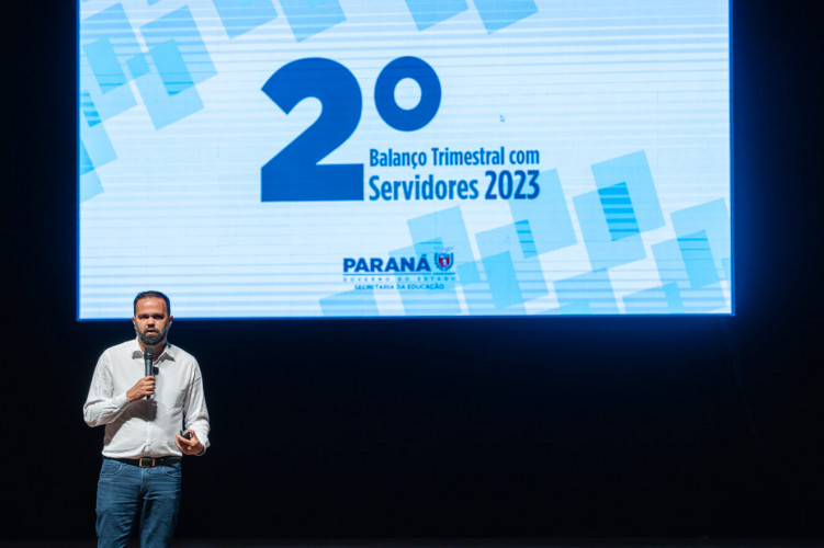 Secretário apresenta segundo balanço trimestral da Educação do Paraná em 2023