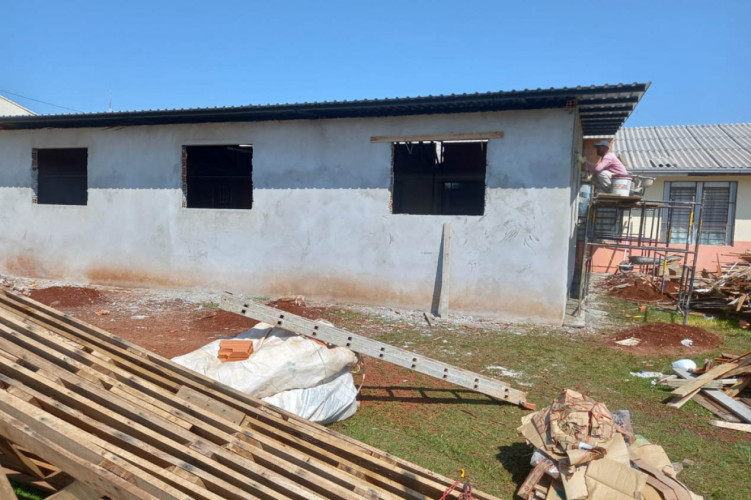 Refeitório de Colégio Cívico-Militar de Pato Branco passa por reestruturação completa