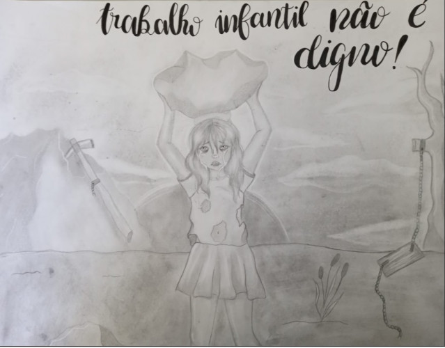 Alunos da rede estadual são premiados por atividade de conscientização sobre o trabalho infantil