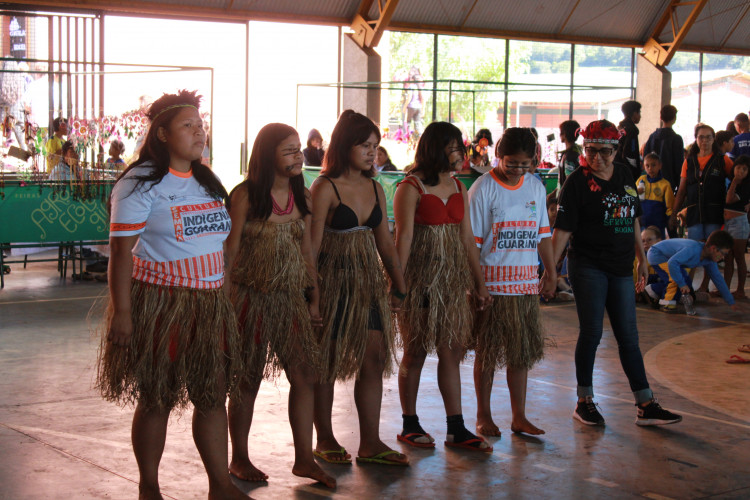 Semana cultural amplia visibilidade de colégios indígenas de Diamante D’Oeste