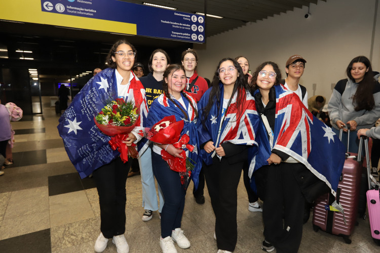 Estudantes do Ganhando o Mundo retornam da Austrália com novas experiências