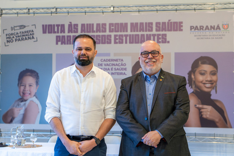 Governo começa campanha de vacinação nas escolas do Paraná a partir de segunda-feira