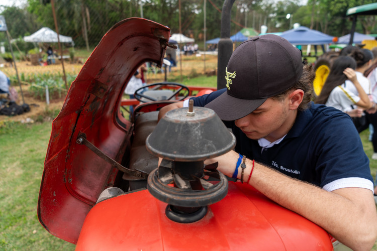 27ª Feira do Colégio Agrícola CEEP Manoel Moreira Pena, de Foz do Iguaçu, evidencia capacitação dos alunos em técnicas agrícolas e tecnologias sustentáveis