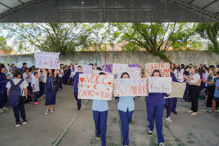 Protagonismo feminino é destaque em ação da Seed-PR nas escolas da rede estadual