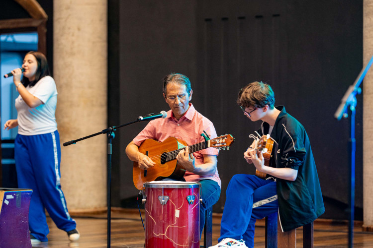 Alunos do CEP se apresentam