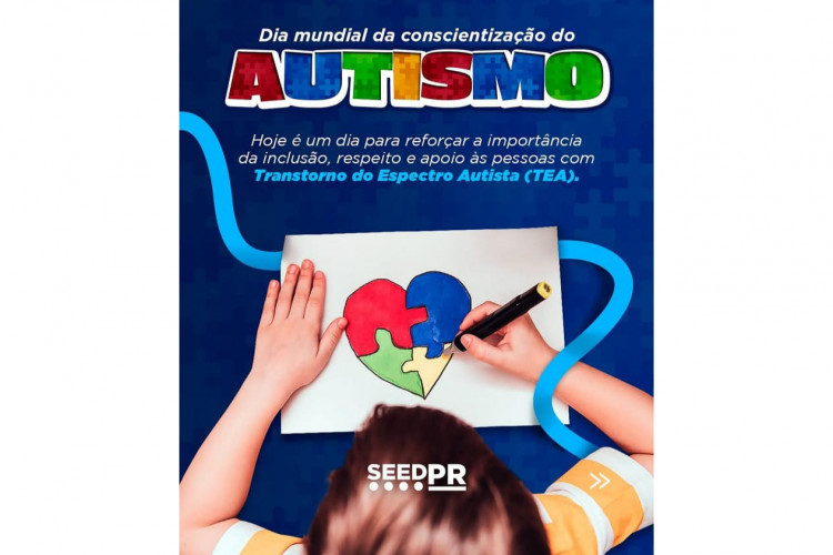 Dia Mundial da Conscientização do Autismo: rede estadual de educação acolhe professores e estudantes com TEA