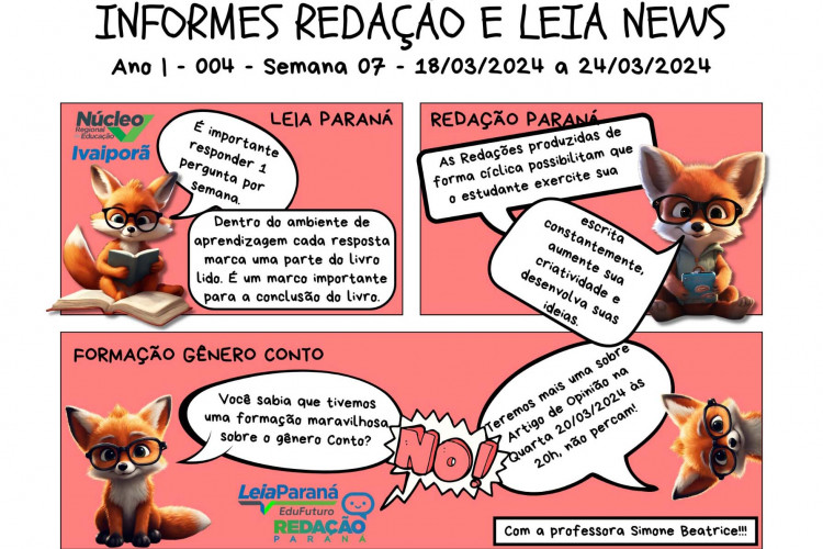 Com mascote e embaixadores, professores impulsionam uso de recursos digitais no Paraná