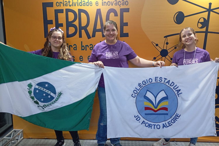 Ajuda ao bisavô: aluna de escola estadual é premiada na maior feira de ciências do Brasil